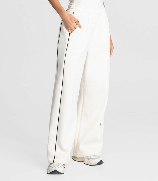 Calça Feminina Pantalona Dianna Bege