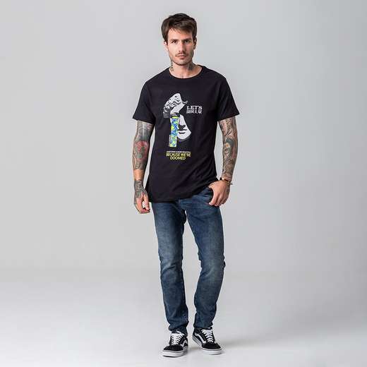 Image_Camiseta Masculina Estampa Rock e Soda