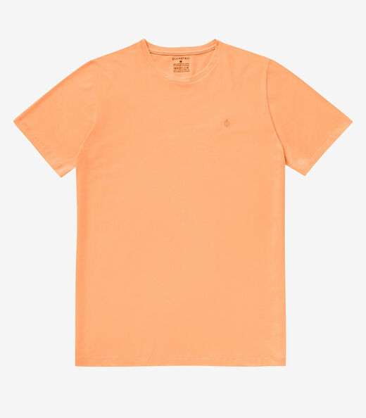 Camiseta Masculina Básica Diametro Laranja