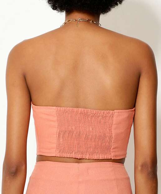 Blusa Cropped Feminina Tomara Que Caia Marisa