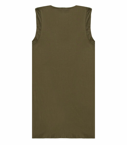 Vestido Liso Feminino Select Verde