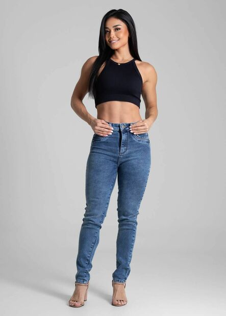 Calça Jeans Sawary Levanta Bumbum - 282184