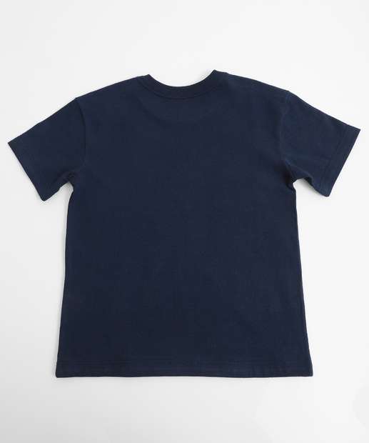 Camiseta Infantil Fundo do Mar Marisa Tam 1 a 3 Azul