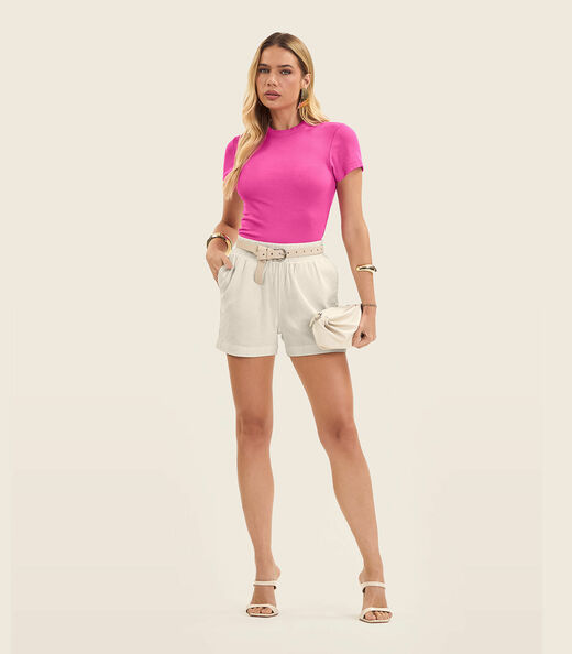 Blusa Feminina Em Ribana Endless Rosa