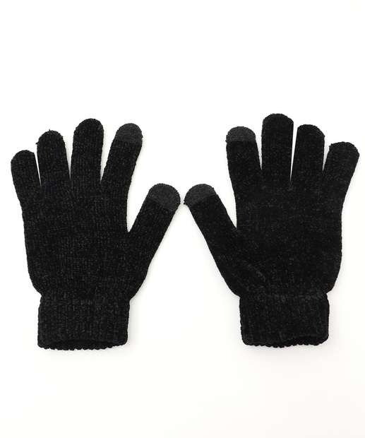 Image_Luva Feminina Chenille Marisa Preto