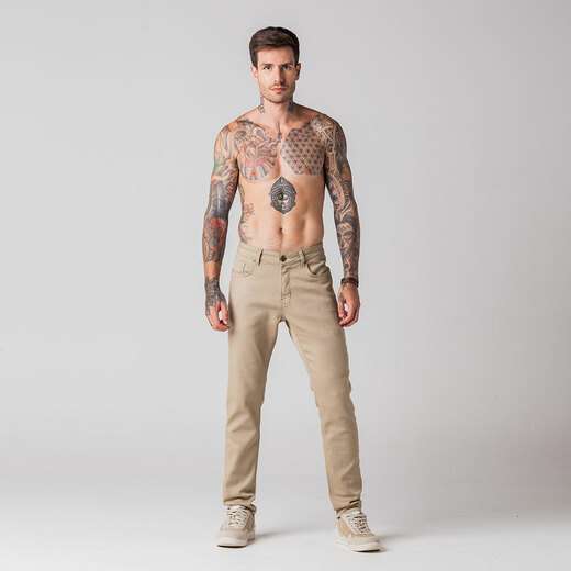 Image_Calça Skinny Sarja Masculina Rock e Soda