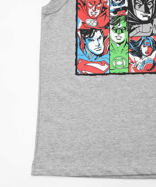 Regata Infantil Masculina Liga da Justiça