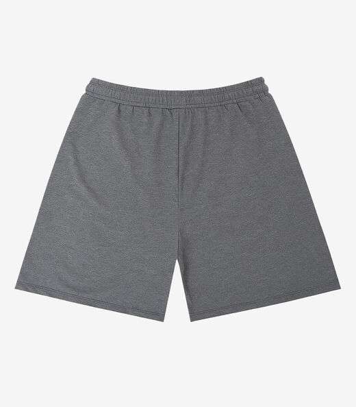 Shorts Feminino Moletinho Infinita Cor Cinza