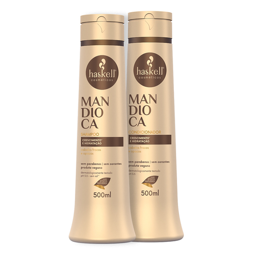Image_Kit Mandioca Shampoo e Condicionador 500ml