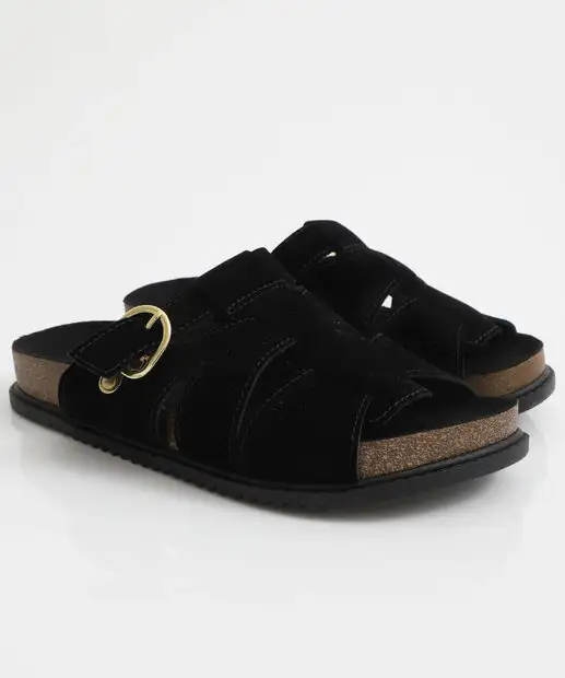 Rasteirinha Feminina Birken Fivelas Beira Rio Preto