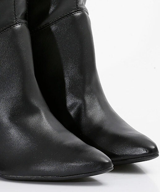 Bota Feminina Cano Alto Salto Grosso Via Uno 