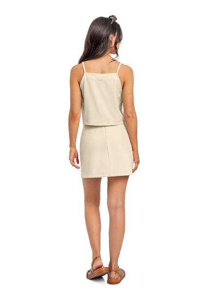 Short-Saia Juvenil em Tecido Gloss