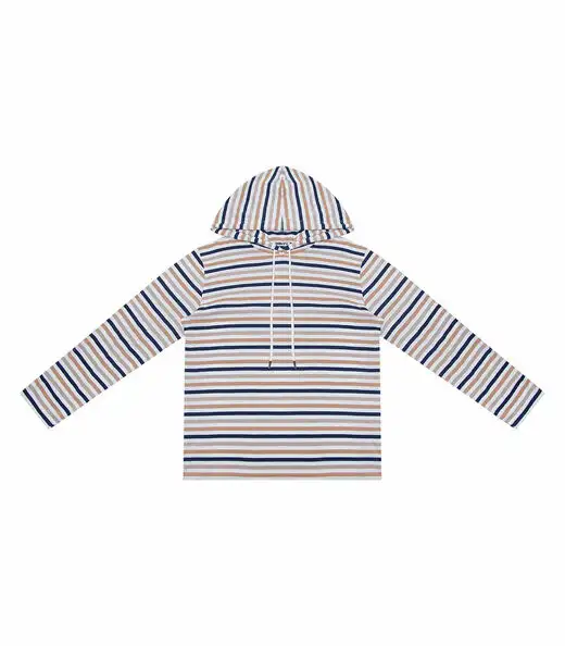 Camiseta Juvenil Menino Listrada Minty Marrom