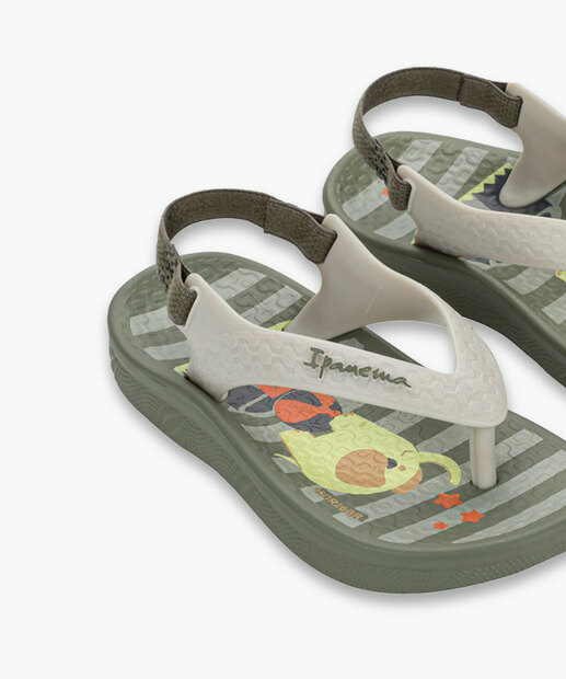 Chinelo Infantil Baby Anatômica Ipanema Verde