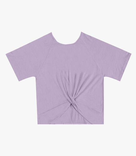 Blusa Feminina Lisa Infinita Cor Roxo