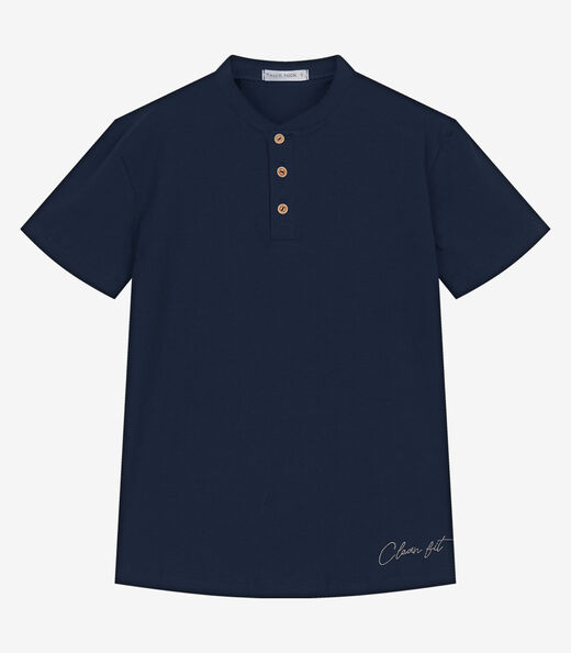 Conjunto Infantil Camiseta Com Bermuda Trick Nick Azul