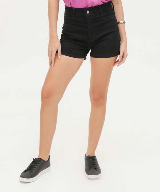 Short Feminino Sarja Hot Pants Marisa