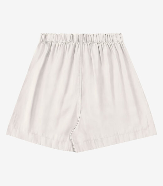 Image_Shorts Feminino Em Tecido Alfaiataria Favo Endless Bege