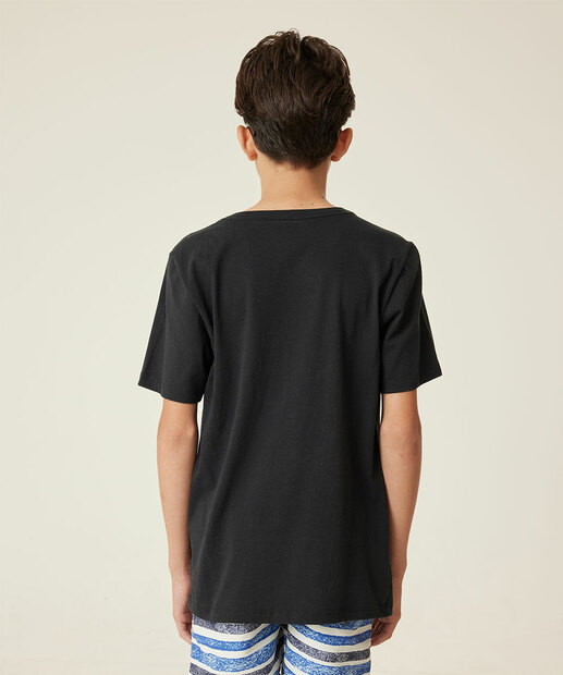 Camiseta Juvenil Estampada Manga Curta MR Tam 10 a 16  
