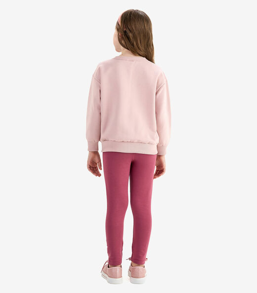 Conjunto Blusão com Legging Rovi Kids Rosa