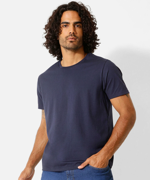 Camiseta Masculina Básica Manga Curta MR
