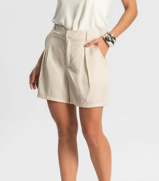 Bermuda Feminina Endless Bege