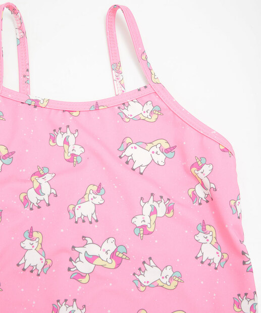Maiô Infantil Estampa Unicórnio Marisa