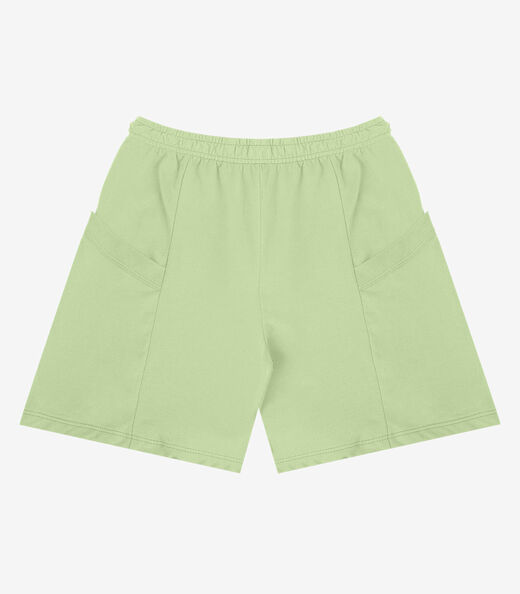 Shorts Feminino Moletinho Infinita Cor Verde