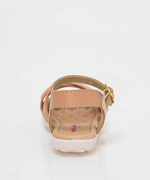 Sandália Infantil Tiras Molekinha Rosa