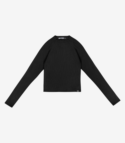 Image_Blusa Juvenil Manga Longa Ribana Minty Preto