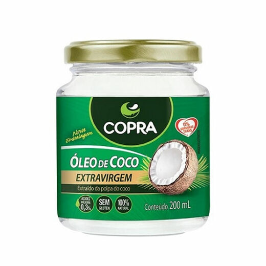 Image_Kit c/9 Óleo de Coco Extravirgem Copra Vidro 200ml