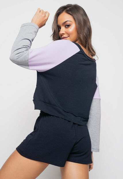 Short  Malha Comfort Preto