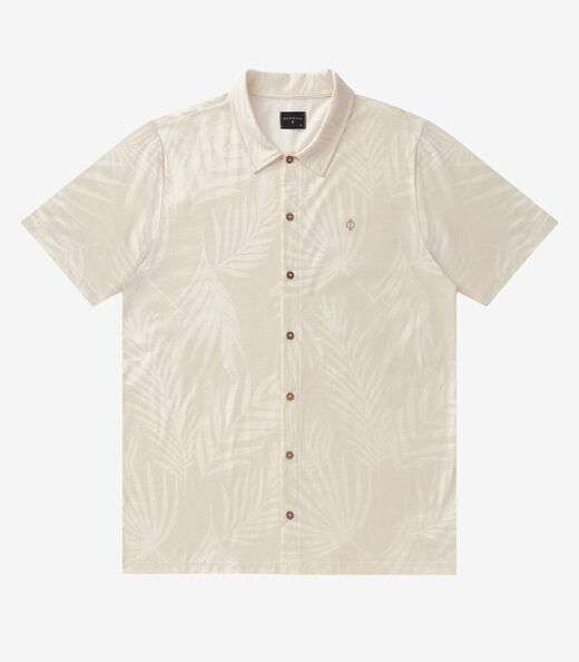 Camisa Masculina Meia Malha Diametro Bege