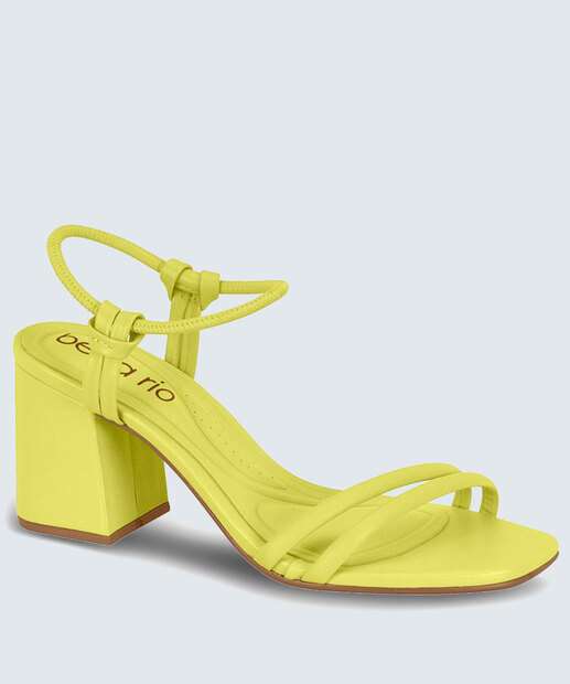 Sandália Salto Grosso Feminina Beira Rio 