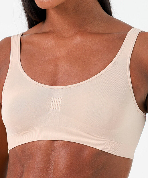 Sutiã Top Sem Bojo Microfibra Alças Largas DelRio