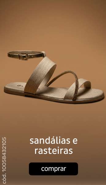 Sandálias e Rasteiras