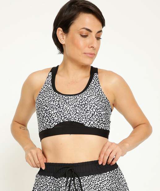 Top Fitness Animal Print Marisa