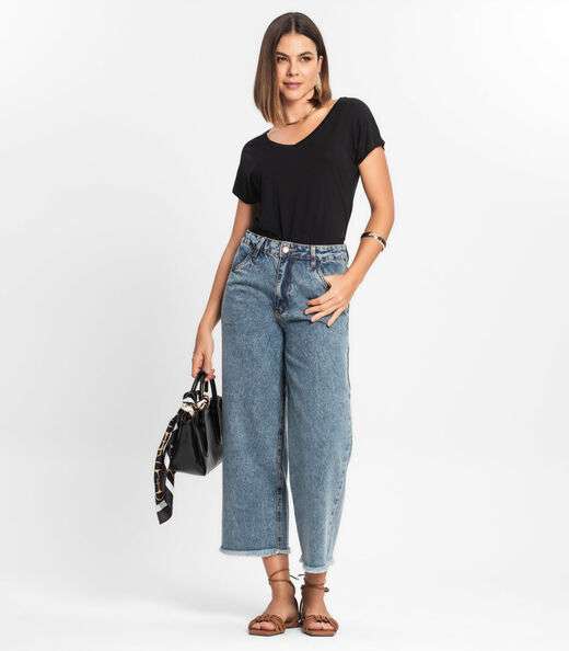 Blusa Feminina Viscotorcion Rovitex Preto