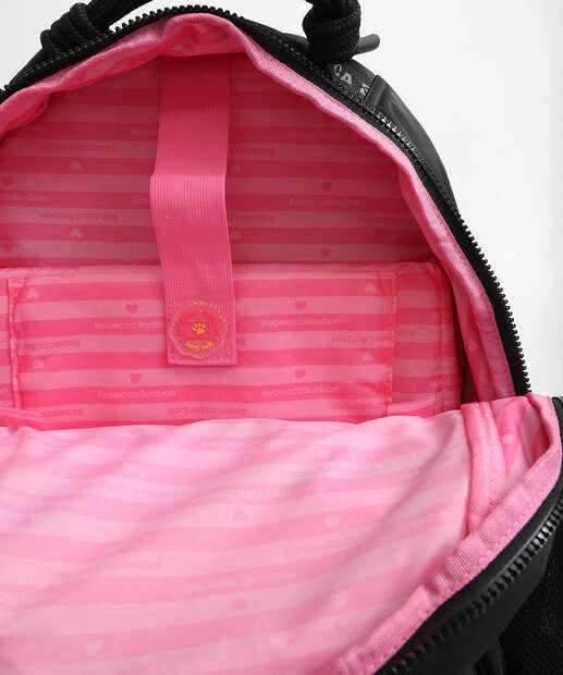 Mochila Infantil Escolar Rebecca Bonbon Preto