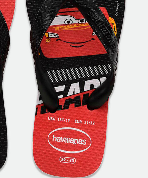 Chinelo Havaianas Infantil Top Carros Disney 