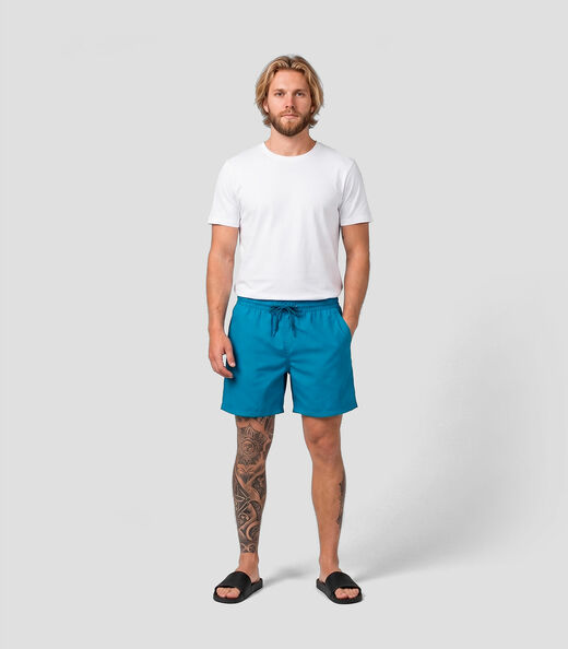 Image_Bermuda Masculina Com Bolsos De Tactel Select Azul