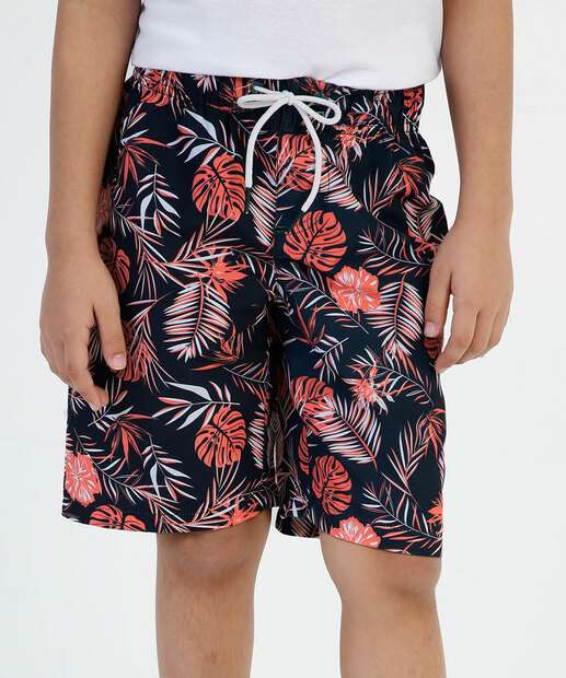 Kit 2 Bermudas Infantil Amarração MR Tam 4 a 10