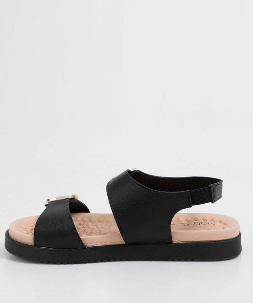 Sandália Flatform Feminina Tiras Modare