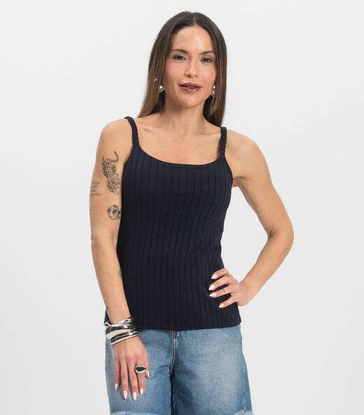 Image_Blusa Feminina De Alça Select Azul