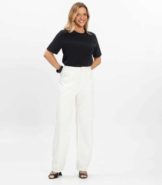 Camiseta Básica Unissex Rovitex Preto