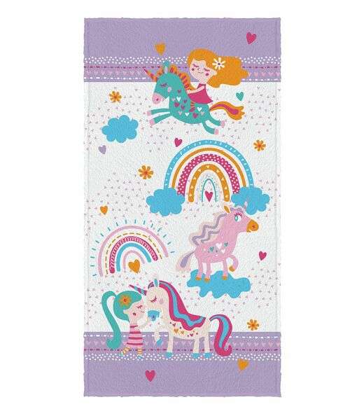 Image_Toalha de Banho Infantil Estampada Lepper Roxo