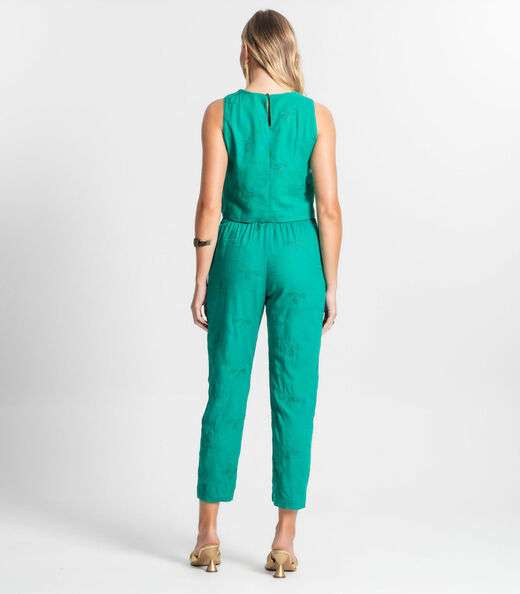Calça De Linho Feminina Endless Verde