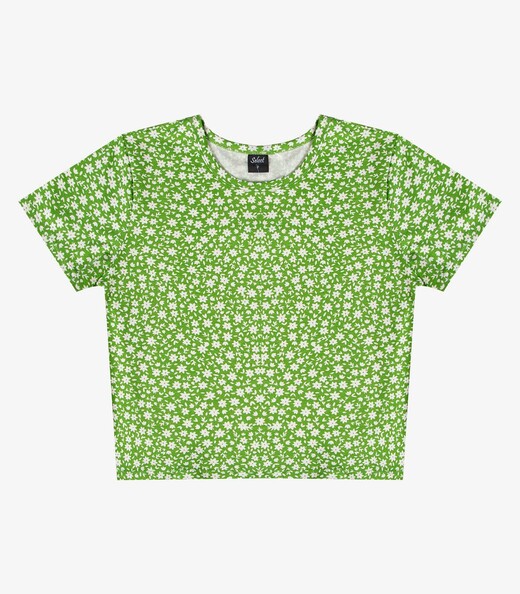 Blusa Feminina Estampada Select Verde