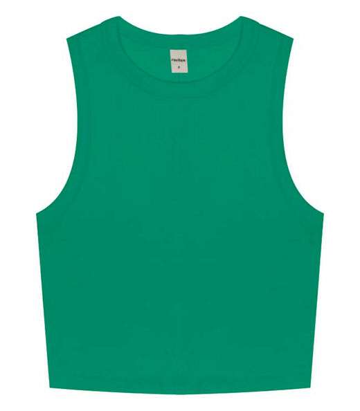 Regata Cropped Feminina Ribana Rovitex Verde