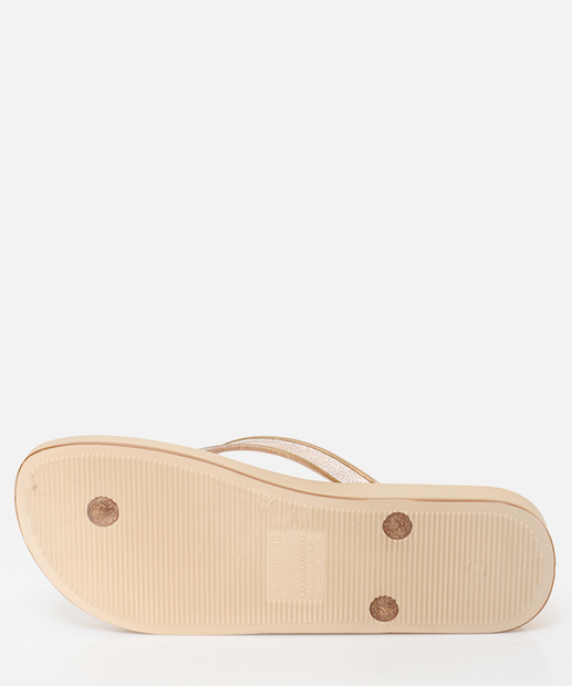 Chinelo Ipanema Feminino Anatômico Linea Bege